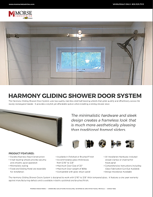 Harmony Gliding Shower System