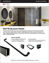 Frameless Shower Product Finishes